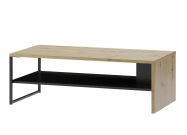 Konferenční stolek CASA 75091 41 dub artisan/černá mat